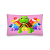 Premium Naptime Tortoise Cushion (Pink) - Image 2