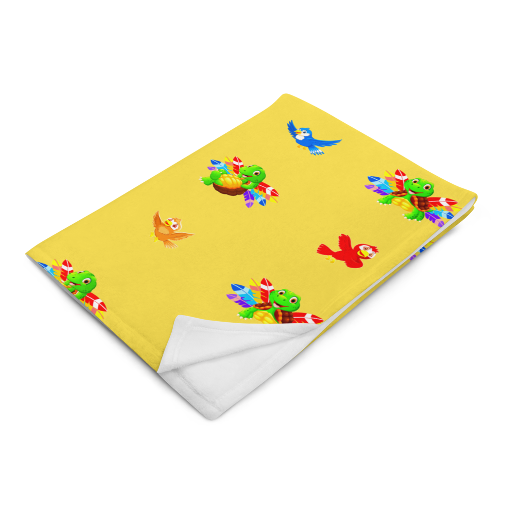 Premium Naptime Tortoise Blanket (Yellow)